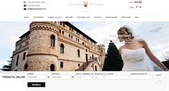 Desktop Screenshot of castellodisepte.com