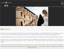Tablet Screenshot of castellodisepte.com